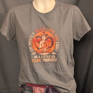 Cute Buddha Graphic Tee (NWOT)